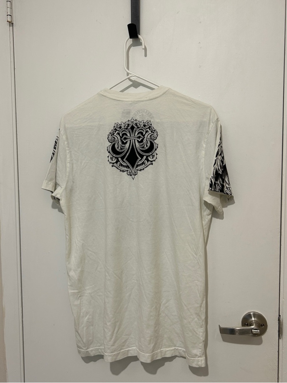 Affliction white & black tee - Picture 7 of 10